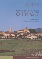 Couverture du livre « Oingt - parmi les plus beaux villages » de Margand/Rosetta aux éditions Editions Du Poutan