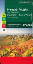 Couverture du livre « Piemont aostatal turin lago maggiore » de  aux éditions Freytag Und Berndt