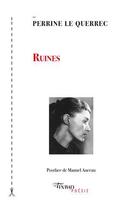 Couverture du livre « Ruines » de Perrine Le Querrec aux éditions Tinbad