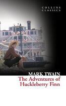 Couverture du livre « Adventures of huckleberry finn » de Mark Twain aux éditions Harper Collins Uk