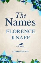 Couverture du livre « THE NAMES » de Florence Knapp aux éditions Hachette