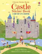 Couverture du livre « Sticker book : castle » de Abigail Wheatley aux éditions Usborne
