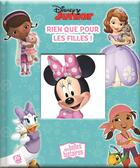 Couverture du livre « Disney junior ; mes belles histoires ; rien que pour les filles ! » de  aux éditions Pi Kids