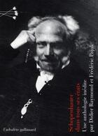 Couverture du livre « Schopenhauer dans tous ses états » de Didier Raymond et Frederic Pajak aux éditions Gallimard