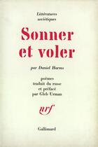 Couverture du livre « Sonner et voler » de Harms Daniel aux éditions Gallimard
