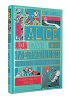 Couverture du livre « Alice au pays des merveilles ; l'autre cote du miroir » de Lewis Carroll et Minalima aux éditions Flammarion Jeunesse