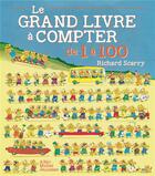 Couverture du livre « Le grand livre à compter de 1 à 100 » de Richard Scarry aux éditions Albin Michel