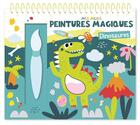 Couverture du livre « Mes jolies peintures magiques : dinosaures » de  aux éditions 1 2 3 Soleil