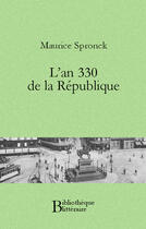 Couverture du livre « L'an 330 de la république » de Maurice Spronck aux éditions Bibliotheque Malgache