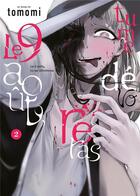 Couverture du livre « Le 9 août, tu me dévoreras Tome 2 » de Tomomi aux éditions Meian