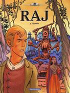 Couverture du livre « Raj Tome 3 ; Ayesha » de Wilbur et Didier Conrad aux éditions Dargaud