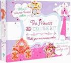 Couverture du livre « Coffret 3D ; biscuits princesse » de  aux éditions Elcy Jeunesse