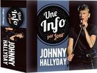 Couverture du livre « Une info par jour Johnny Hallyday (édition 2020) » de  aux éditions Hugo Image