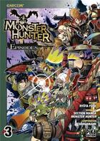 Couverture du livre « Monster hunter episodes Tome 3 » de Ryuta Fuse aux éditions Pika