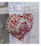 Couverture du livre « Sweet home ; petites maisons à broder au point de croix » de Marie-Anne Rethoret-Melin aux éditions Mango