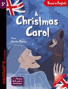 Couverture du livre « A Christmas Carol » de Charles Dickens aux éditions Harrap's