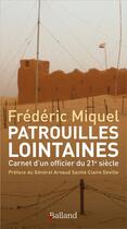 Couverture du livre « Patrouilles lointaines » de Miquel Frederic aux éditions Balland
