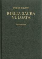 Couverture du livre « Biblia sacra vulgata » de  aux éditions Bibli'o