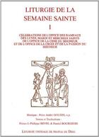 Couverture du livre « Liturgie de la semaine sainte vol 1 » de Andre Gouzes aux éditions Studio Sm