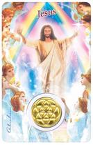 Couverture du livre « Medaille sur carte jesus » de  aux éditions Dg-exodif