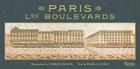 Couverture du livre « PARIS: LES BOULEVARDS » de Franck Charles/Golbi aux éditions Rizzoli