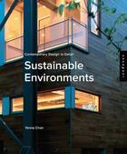 Couverture du livre « Sustainable environment (paperback) » de Yenna Chan aux éditions Rockport