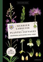 Couverture du livre « L'Herbier Larousse des plantes sauvages : Identification, particularités, vertus, usages » de Pierre Vignes et Delia Vignes aux éditions Larousse