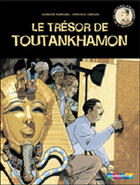 Couverture du livre « Tresor de toutankhamon (le) » de Maruejol/Cerisier aux éditions Casterman