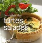 Couverture du livre « Le meilleur des tartes et salades » de  aux éditions City