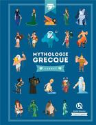 Couverture du livre « Mythologie grecque ; carnet » de  aux éditions Quelle Histoire