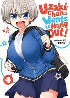 Couverture du livre « Uzaki-Chan wants to hang out ! Tome 4 » de Take aux éditions Meian