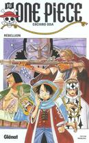 Couverture du livre « One Piece Tome 19 : rébellion » de Eiichiro Oda aux éditions Glenat