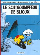 Couverture du livre « Les Schtroumpfs T.17 ; le Schtroumpfeur de bijoux » de Peyo aux éditions Lombard