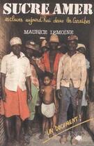 Couverture du livre « Sucre amer » de Maurice Lemoine aux éditions L'harmattan