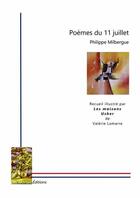 Couverture du livre « Poemes du 11 juillet » de Philippe Milbergue aux éditions Les Morfals