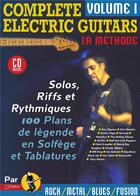 Couverture du livre « Complete electric guitars volume1 rebillard cd tab » de Jjrebillard aux éditions Jj Rebillard