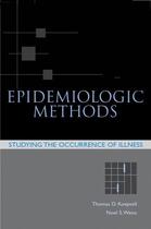 Couverture du livre « Epidemiologic Methods: Studying the Occurrence of Illness » de Weiss Noel S aux éditions Oxford University Press Usa