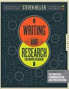 Couverture du livre « Writing and research for graphic designers » de Steven Heller aux éditions Rockport