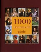 Couverture du livre « 1000 portraits de génie » de Victoria Charles aux éditions Parkstone International