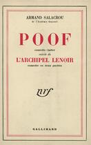 Couverture du livre « Poof / l'archipel lenoir » de Armand Salacrou aux éditions Gallimard