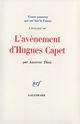 Couverture du livre « L'avènement d'Hugues Capet (3 juillet 987) » de Laurent Theis aux éditions Gallimard (patrimoine Numerise)