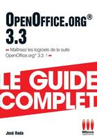 Couverture du livre « OpenOffice.org 3.3 » de Jose Roda aux éditions Micro Application