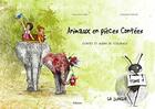 Couverture du livre « Animaux en pièces contées » de V Carry et C Heller aux éditions Maison De La Fiction