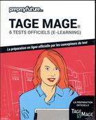 Couverture du livre « TAGE MAGE® ; 6 tests officiels (e-learning) » de  aux éditions Ellipses