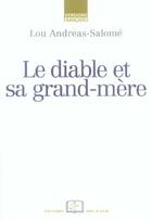 Couverture du livre « Le diable et sa grand-mere » de Lou Andreas-Salome aux éditions Editions Rue D'ulm