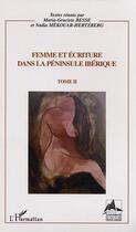 Couverture du livre « Femme et ecriture dans la peninsule iberique » de Besse aux éditions L'harmattan