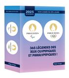 Couverture du livre « Mon année en 365 jours : 365 légendes des Jeux Olympiques et Paralympiques ! (édition 2025) » de Paris 2024 aux éditions Hugo Image