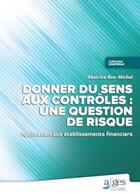 Couverture du livre « Donner du sens aux contrôles : une question de risque » de Beatrice Bon-Michel aux éditions Afges