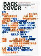 Couverture du livre « Back cover t.2 ; design graphique, typographie » de  aux éditions Editions B42