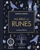 Couverture du livre « Ma bible des runes » de Nathalie Limauge aux éditions Leduc